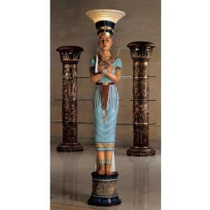   Queen Nefertiti Statue Sculpture Floor Lamp