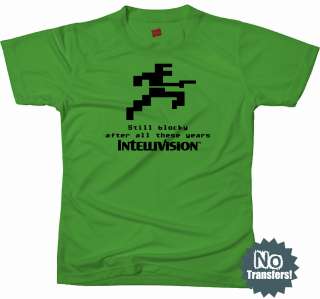 Intellivision Logo Retro Video Game Geek Nerd T Shirt  