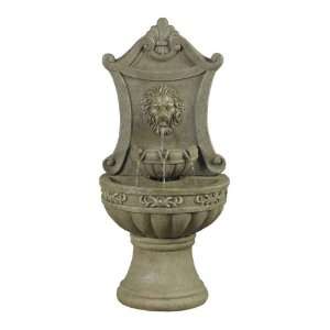  Classic Lions Head Outdoor/Indoor Fountain: Patio, Lawn 