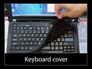Black keyboard cover skin Protector for HP Pavilion dv5  