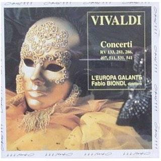 Vivaldi Concertos for Strings (7) by Vivaldi, Biondi and Europa 