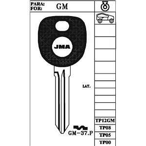  Key Blank, GM GM 37.P W/O Transponder: Camera & Photo