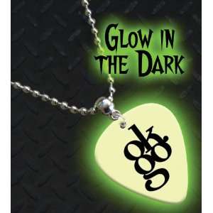com Okgo Ok Go Glow In The Dark Premium Guitar Pick Necklace / Chain 