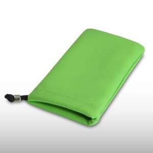   CHIC E720 GREEN SOFT CLOTH POUCH CASE BY CELLAPOD CASES Electronics