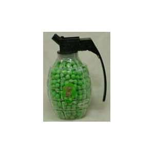   Count 6mm Green Bbs in Easy Pour Plastic Grenade