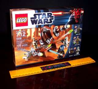 LEGO STAR WARS 9491 GEONOSIAN CANNON BARRISS OFFEE CLONE COMMANDER 
