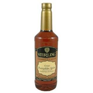 Stirling Gourmet Pumpkin Spice Coffee Flavoring Syrup by Stirling 