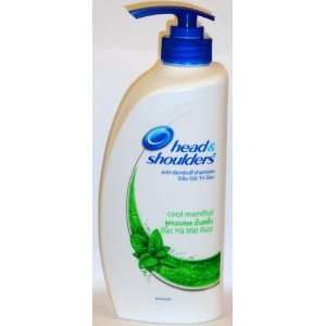  Head & Shoulders Anti Dandruff Shampoo, Cool Menthol, 23.7 