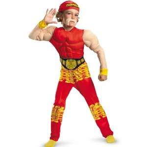  Hulk Hogan Muscle Costume Small 4 6 Kids Halloween 2011 