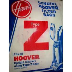 Genuine Hoover Vacuum Cleaner Filter Bags    Type Z    Power Drive 