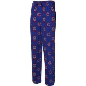  Chicago Cubs Royal Blue Maverick Pajama Pants (Small 