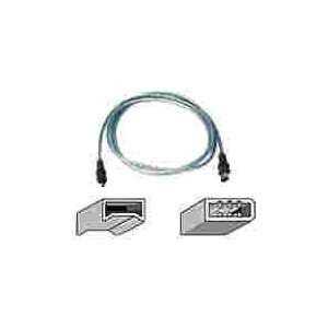 BELKIN COMPONENTS IEEE 1394 CABLE S400ICE 4PIN/6PIN28AWG Quad shielded 
