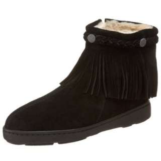 Minnetonka Womens Fringe Ankle Boot   designer shoes, handbags 