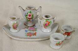 Vintage 6 Pc. Miniature Childs Tea Set OCCUPIED JAPAN  