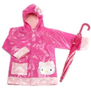 Western Chief Toddler/Little Kid Hello Kitty Jacket and Umbrella Set 