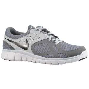 Nike Flex Run   Mens   Running   Shoes   Cool Grey/Black/Pure 