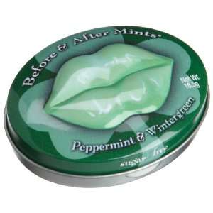  , Peppermint & Wintergreen Clover Irish, 0.58 Ounce Tins (Pack of 9
