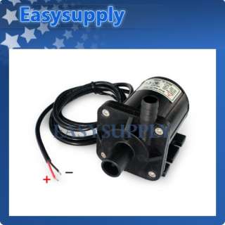   Brushless Motor DC 12V 1A Magnetic Drive Water Pump 122GPH 4.0M 10.0W