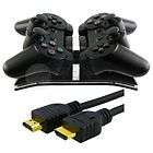   Charging Station+6Ft 6 1.8m Gold HDMI Cable M/M 1080P For PS3