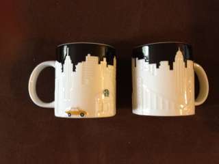 STARBUCKS TAXI 2012 New York NY City Mug NYC Relief Collector New 
