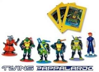 TMNT Complete Set 6 Mini Figures Turtles  