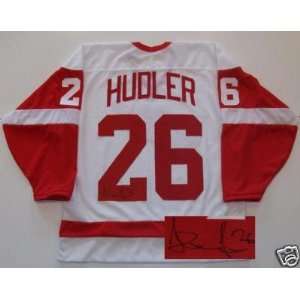   Hudler Signed Detroit Red Wings Jersey 2009 Cup