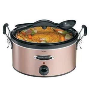    Selected HB Copper 6 Qt. Slow Cooker By Hamilton Beach Electronics