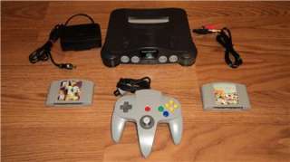 Nintendo 64 System /Console,Controller,2 Games/ Exp Pak 045496850012 