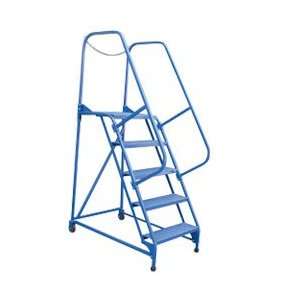 VESTIL Mobile Service Ladders   Blue  Industrial 