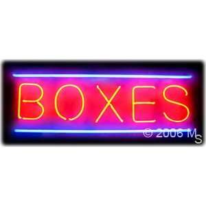 Neon Sign   Boxes   Large 13 x 32  Grocery & Gourmet 