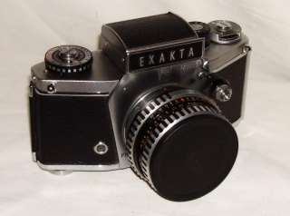 Vintage Camera EXAKTA VX 1000 + Carl Zeiss JENA Tessar 2.8/50mm lens 