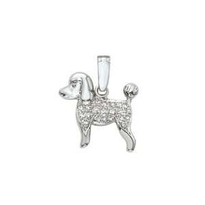  Puppy Cut Poodle Charm   Gold Jewelry
