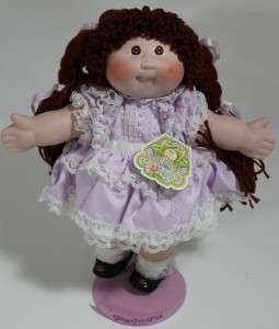 CABBAGE PATCH KIDS STEPHANIE ANN PORCELAIN DOLL COLLECTIBLE 