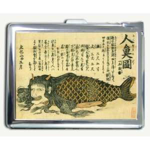   Mermaid Art Cigarette Case Lighter Wallet Card holder 