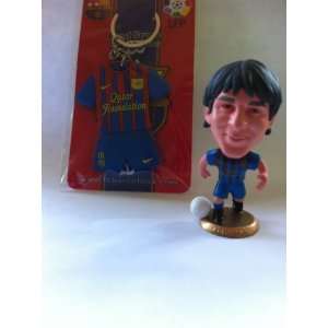  Barcelona Lionel Messi #10 Toy Figure 2.5and Home Jersey 