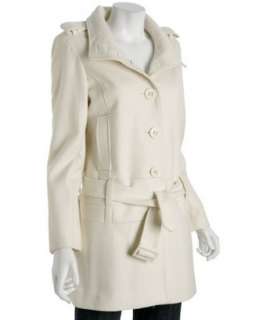 Via Spiga winter white wool blend Nebbiolo belted coat   up 