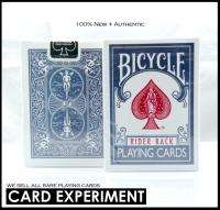 BICYCLE METALLIC BLUE TITANIUM PLAYING CARDS DECK poker  