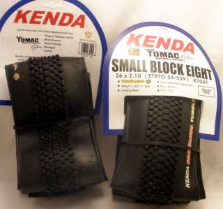   26 X 2.1 2.10 TUBELESS SMALL BLOCK 8 EIGHT TIRES 047853830590  