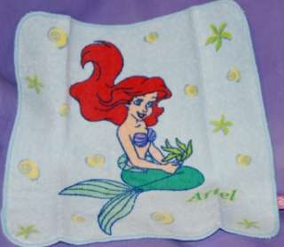 Disney Princess Ariel Washcloth Face Towel  