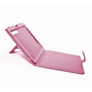  Navitech Pink Genuine Premium Executive Leather Flip Carry 