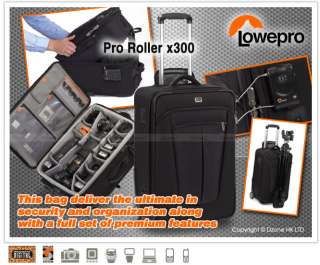 Lowepro Pro Roller x300 Rolling DSLR Camera Case #A114  