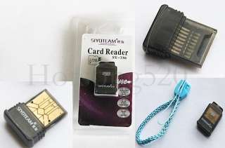 NEW PRO USB 2.0 mini micro SD T Flash Memory Card Reader  