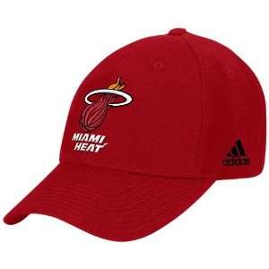    adidas Miami Heat Red Basic Logo Wool Hat