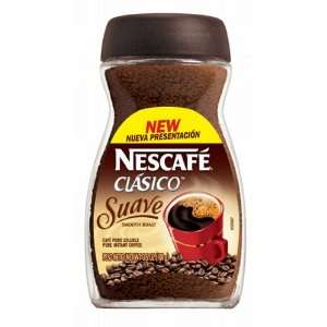 Nescafe Clasico Suave Instant Coffee, 3.5 Ounce  Grocery 