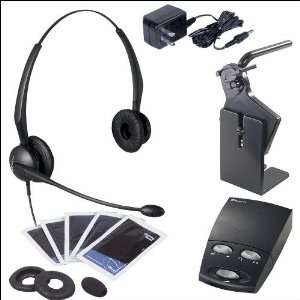  GN Netcom GN2125 Flex Dual Headset with Multimedia Amp 
