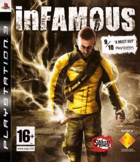 Infamous PAL Europe Import   PS3 Playstation 3 Complete infamouspal 