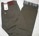 LEVIS 505 STRAIGHT FIT mens JEANS size 34 32 green PLAID CUFF MSRP$78