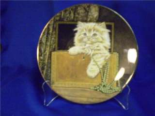 Collectible PURRFECT TREASURE Kitten Classics Royal Worcester England 