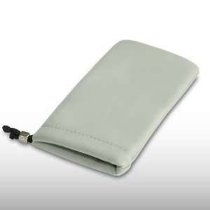  NOKIA 5800 GREY SOFT CLOTH POUCH CASE BY CELLAPOD CASES 
