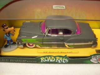 Jada Toys Diecast Road Rats 1953 Chevy Bel Air with figure 1:24 Scale 